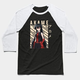 Akame - Akame Ga Kill Baseball T-Shirt